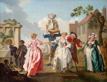 Hayman, Francis, 1708-1776; Mayday (The Milkmaids' Garland)